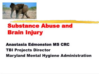 Substance Abuse and Brain Injury