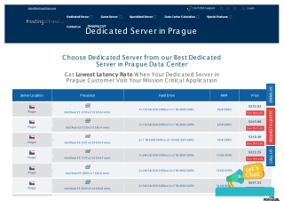 Prague Dedicated Server