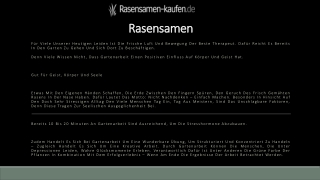 Rasensamen