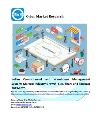 Indian Omni-channel and Warehouse Management Systems Market Trends, Size, Competitive Analysis and Forecast - 2018-2023