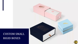 Custom Small Rigid Boxes