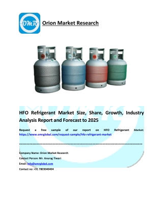 HFO Refrigerant Market