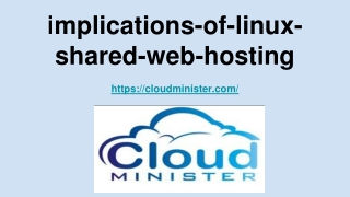 implications-of-linux-shared-web-hosting