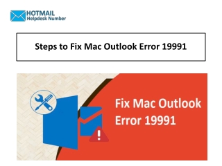 1-888-726-3195 Best Steps to Fix Mac Outlook Error 19991