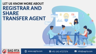 View the Most Popular Registrar And Share Transfer Agent