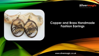 Copper and Brass Handmade Fashion Earrings