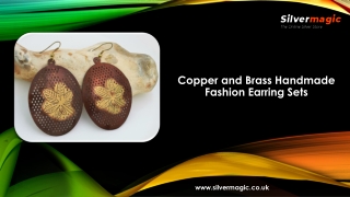 Copper and Brass Handmade Fashion Earring Sets