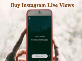 Buy Instagram Live Views for Getting Lots of Views