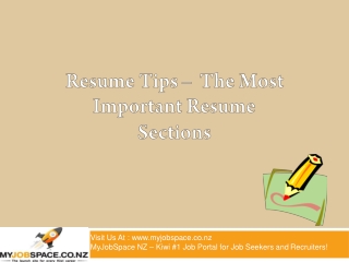 The Most Important Resume Tips & Tricks