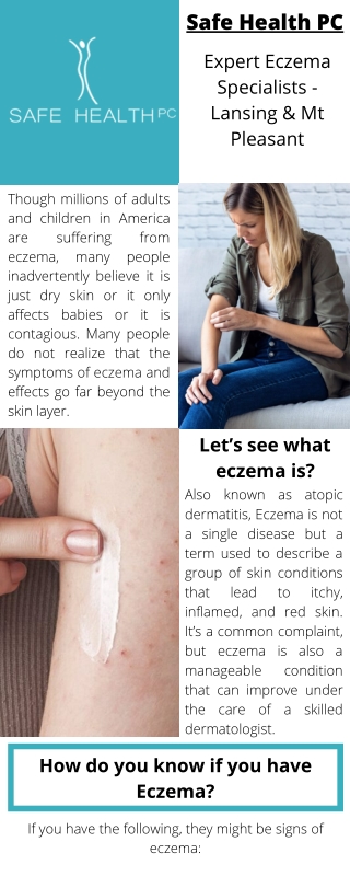 Eczema Dermatologist In Lansing and Mt. Pleasant