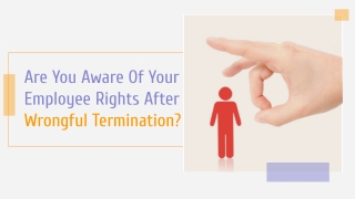 Are You Aware Of Your Employee Rights After Wrongful Termination?