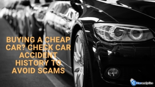 Car Accident Check | Has My Car Been Accident In The UK | Car Analytics