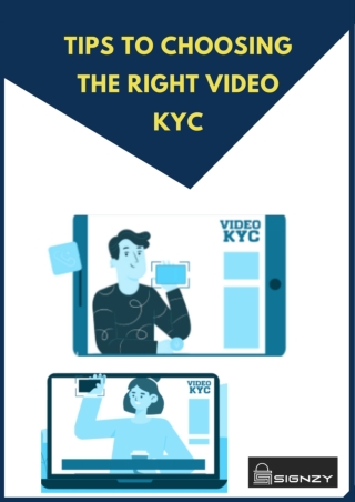 Tips to Choosing the Right Video KYC