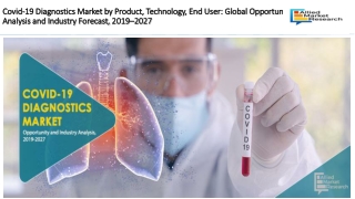 Covid-19 Diagnostics Market Expected to Reach $780 Million by 2020