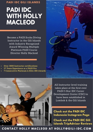 PADI IDC Gili Islands_Indonesia 2020