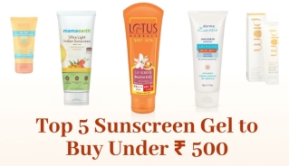 Which is the Best Sunscreen Gel to buy under ₹ 500?