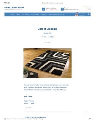 Book Carpet Cleaning Services With Us Online