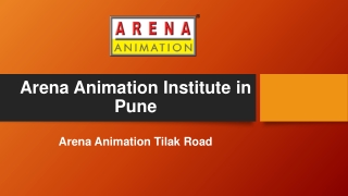 Animation Institute in Pune - Arena Animation Tilak Road