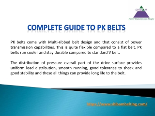 Complete Guide To PK Belts