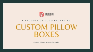 Get Custom Printed Pillow Boxes - Free Shipping - Get A Free Quote