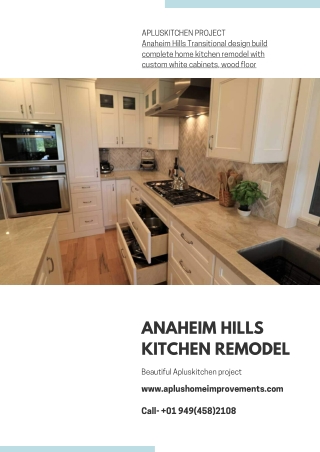 Anaheim Hills kitchen remodel
