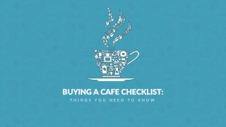 Buying a Cafe in Tullamarine: Your Ultimate Checklist