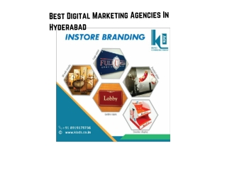 Best Digital Marketing Agencies In Hyderabad