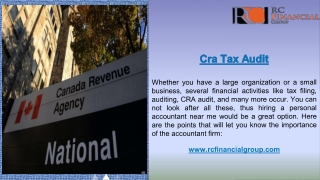 Cra Tax Audit