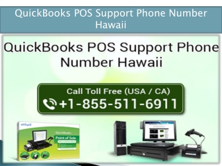 QuickBooks POS Support Phone Number Hawaii