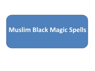 Black Magic Specialist In Uk