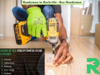 Handyman in Rockville  - Roy Handyman