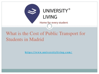 What is the Cost of Public Transport for Students in Madrid