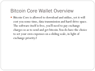 @!^^Bitcoin Core Wallet Support Number **&& [ 1(856-254-3098)] @!$$ Features and other Detail &^^%%