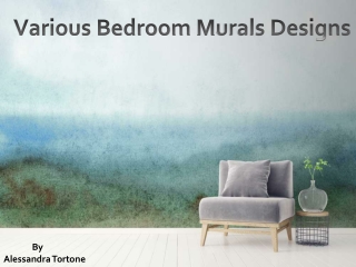 Various Bedroom Murals Designs