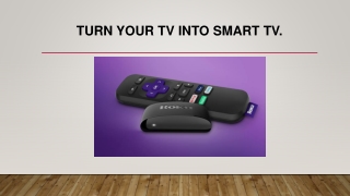 How To Turn Your TV Into Smart TV