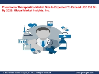 Pneumonia Therapeutics Market Development Trends And Key Vendors Analysis During 2020 - 2026
