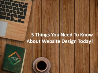 Knowing more about website design