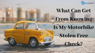 How Car Check UK Helps You To Know About Vehicle Stolen?