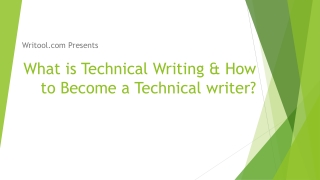 What is Technical Writing & How to become a Technical Writer?