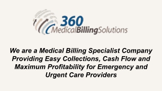 Emergency Physicians Billing Services in California