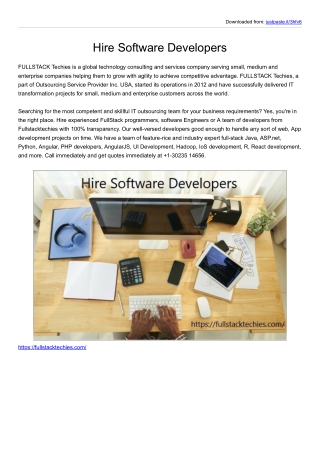 hire software developers