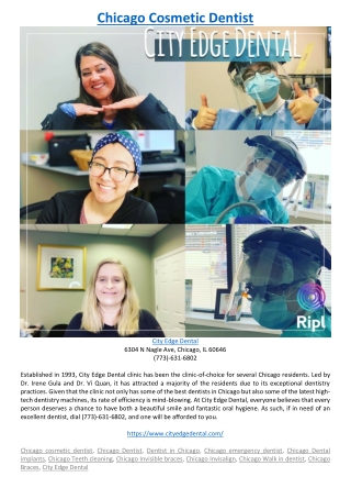Chicago Cosmetic Dentist