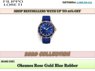 Filippo Loreti Review For Okeanos Rose Gold Blue Rubber watch