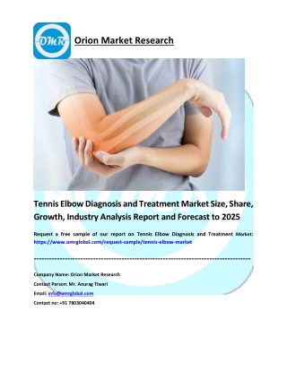 Tennis Elbow Diagnosis and Treatment Market