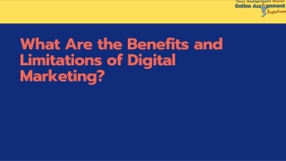 What Are the Benefits and Limitations of Digital Marketing?