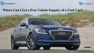 How Vehicle Enquiry Helpful for Used Car Purchase in the UK?
