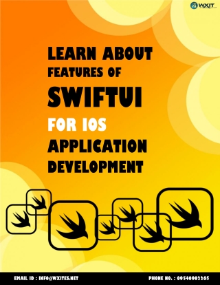 Learn About Features of SwiftUI for iOS Application Development