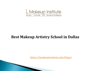 Best Makeup Artistry School in Dallas