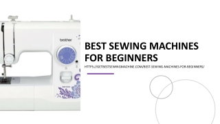Sewing machine for beginners