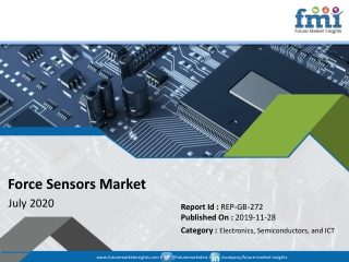 Global Force sensor Market Forecast Hit by Coronavirus Outbreak, Downside Risks Continue to Escalate